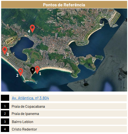 Localização do Hotel Emiliano