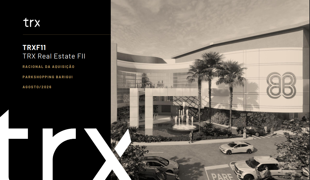 TRXF11 amplia exposição a Shopping Centers com aquisição de participação no ParkShopping Barigui